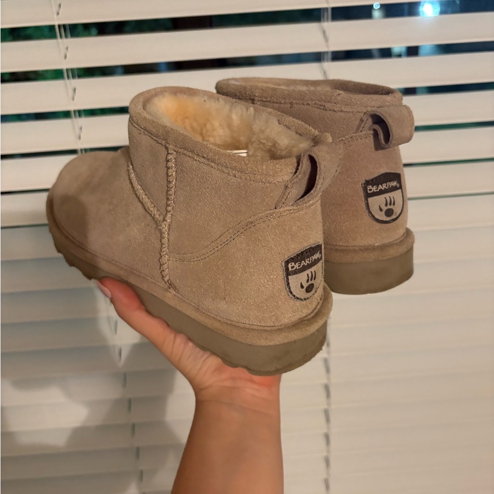 BearPaw Light Brown Ankle Boots